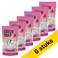 Marcel's Green Soap Aanbieding: 6x Marcel's Green Soap handzeep navulling patchouli en cranberry (500 ml)  SMA00124