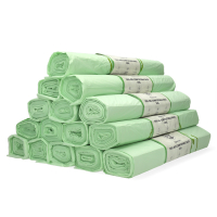 Aanbieding: 15x Bio-composteerbare zak 240 liter 115x140cm (15 rollen - 10 stuks) SDR06518