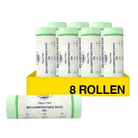 Aanbieding: 8x Bio Composteerbare Afvalzak 60 liter (10 stuks) SDR09124