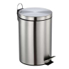 123schoon Afvalbak RVS Soft Close (12 liter, RVS, 26 x 40 cm) SDR07478 - 1