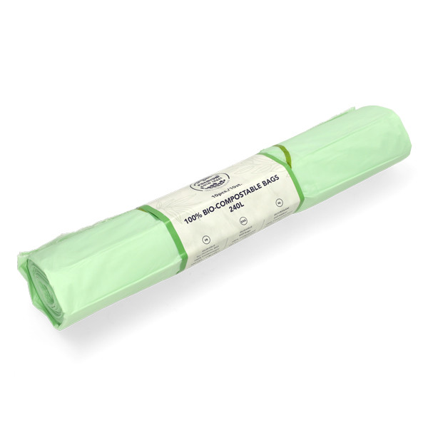 123schoon Bio Composteerbare Afvalzak 240 liter (10 stuks)  SDR06517 - 1