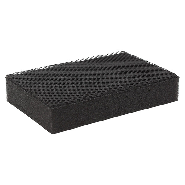 123schoon HACCP spons zwart (4 stuks)  SDR00534 - 1