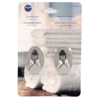 Handdoekhaak Kleef RVS (2 stuks) SDR07462