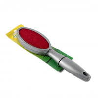 123schoon Kledingborstel Pluche Grijs SDR05170