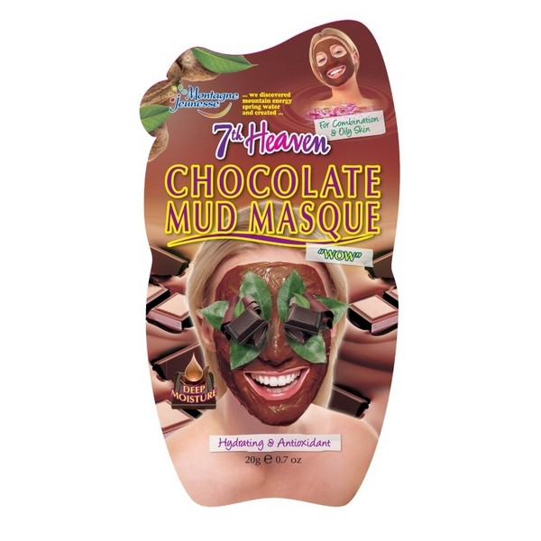 123schoon Montagne Jeunesse gezichtsmasker Chocolate (20 gr)  SMO00014 - 1