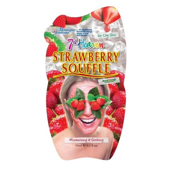 123schoon Montagne Jeunesse gezichtsmasker Strawberry Souffle (15 ml)  SMO00028 - 1