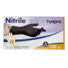 Nitril handschoenen maat L poedervrij (zwart, 4gr, 100 stuks)