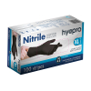 123schoon Nitril handschoenen maat XL poedervrij (zwart, 4gr, 100 stuks)  SDR05188 - 2