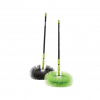 Ragebol op telescoopsteel ovaal (150 cm)