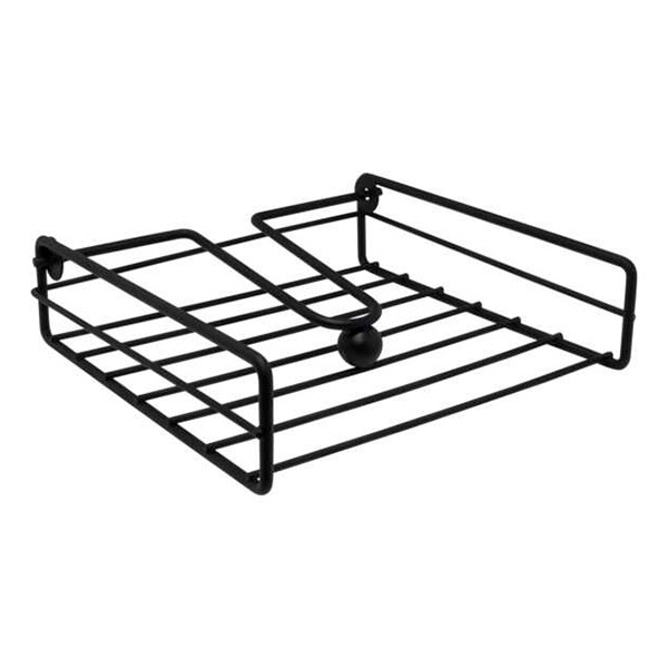 123schoon Servettenhouder Mat Zwart (19.5 x 19.5 x 5.5 cm) SDR07476 - 1