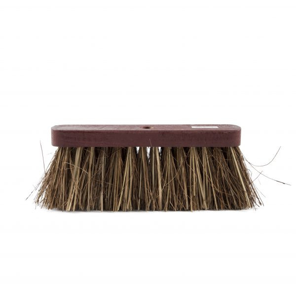 123schoon Straatbezem met bassine haren rood (30 cm)  SDR05161 - 1