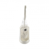 Toiletborstel met houder (wit)