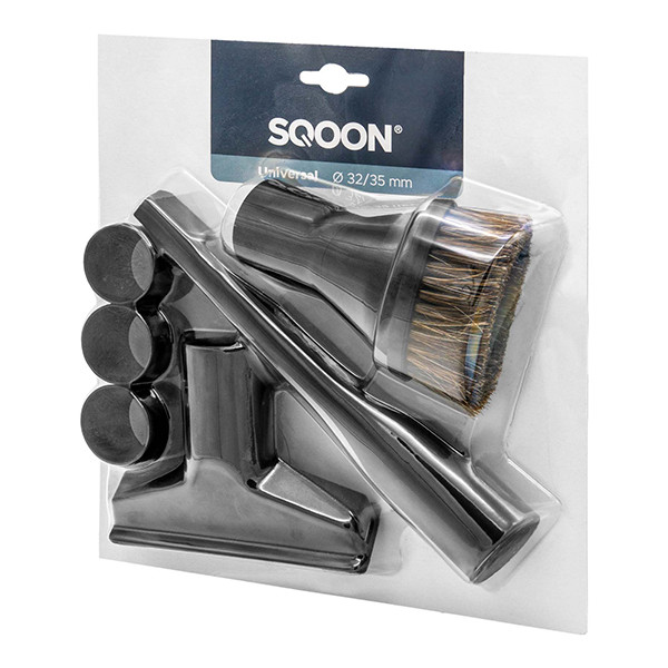123schoon Universele Stofzuiger Accessoireset | 6-delig Incl. adapters | 32/35mm SDR06529 - 2
