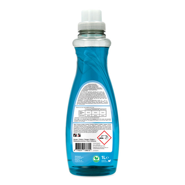 123schoon Vloeibaar Wasmiddel Wit 1 liter (33 wasbeurten) SDR07352 - 2