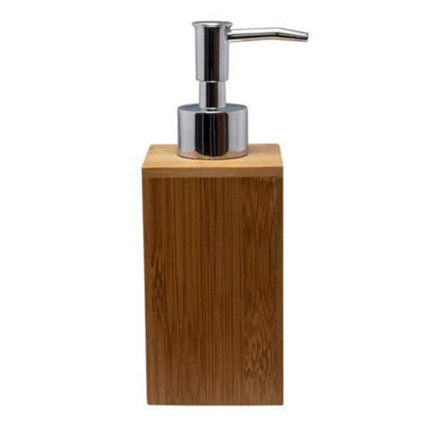 123schoon Zeeppomp Bamboe (7 x 7 x 17 cm) SDR07503 - 1