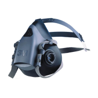 3M 7503 Siliconen Halfgelaatsmasker Maat L S3M00118