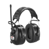 3M Peltor DAB+ FM Radio Gehoorkap Zwart Met Hoofdband S3M00090 - 1