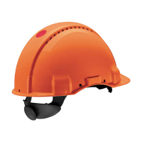 3M Peltor G3000NUV Veiligheidshelm Met Draaiknop Oranje S3M00134