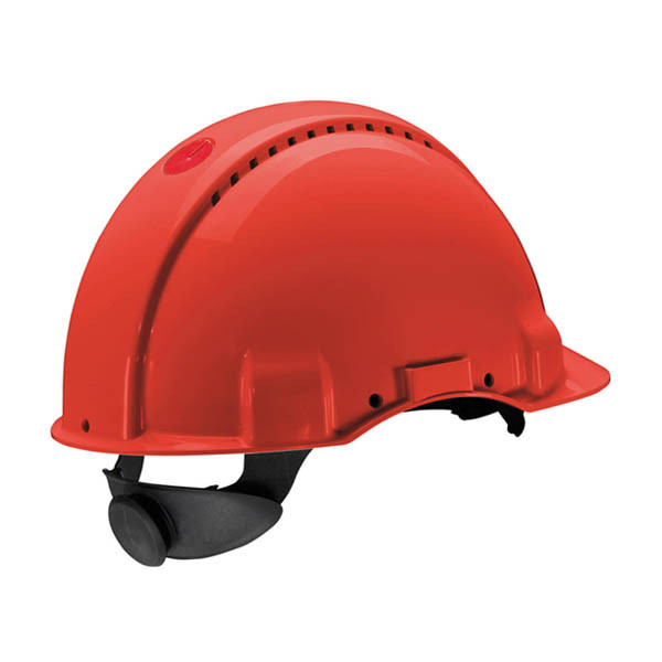 3M Peltor G3000NUV Veiligheidshelm Met Draaiknop Rood S3M00135 - 1