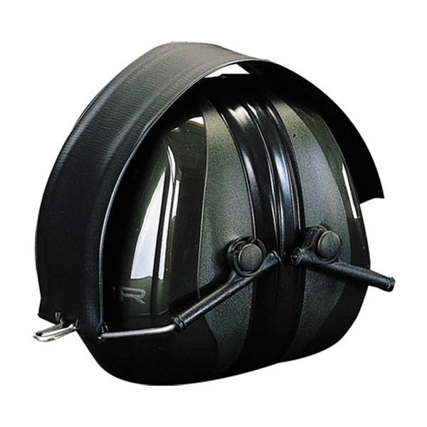 3M Peltor Optime II H520F Gehoorkap Donkergroen Opvouwbaar S3M00079 - 1