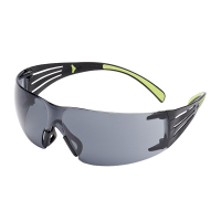 3M SecureFit Veiligheidsbril met grijsgetinte glazen (zwart)  S3M00022