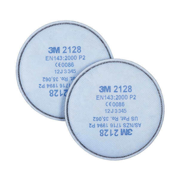 3M Stoffilter P2 R Ozon Voor De 6000/7000-serie Half En Volgelaatsmaskers (20 stuks) S3M00097 - 1