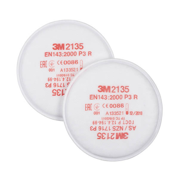 3M Stoffilter P3 R Voor De 6000/7000-serie Half En Volgelaatsmaskers (20 stuks) S3M00098 - 1