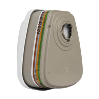 3M combinatiefilter A2B2E2K2Hg-P3 R + Formaldehyde Voor De 6000/7000-serie Half En Volgelaatsmaskers (4 stuks) S3M00112