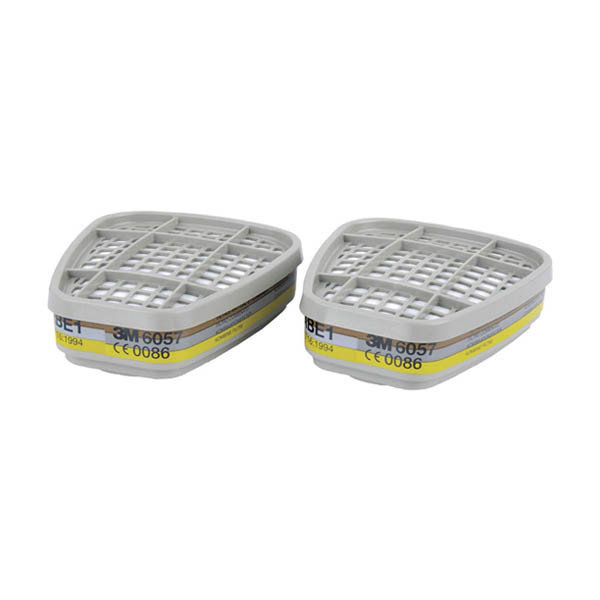 3M gas-en dampfilter A1B1E1 voor de 6000/7000-serie half en volgelaatsmaskers (8 stuks) S3M00110 - 1