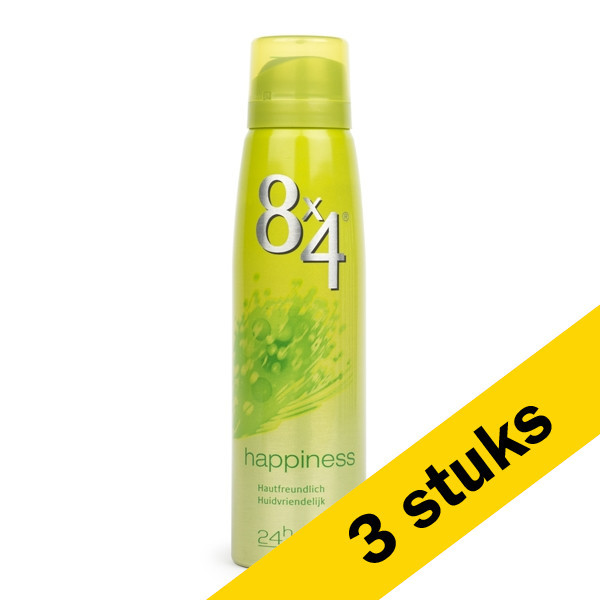 Aanbieding: 3x deodorant spray Happiness (150 123schoon.nl