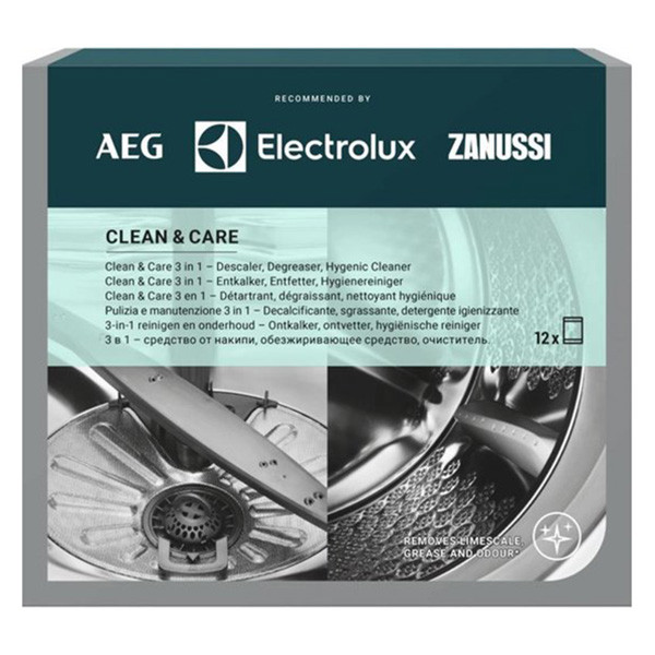 AEG-Electrolux AEG Clean & Care 3-in-1 (vaat-)wasmachine reiniger (12 x 50 gr)  SAE05052 - 1