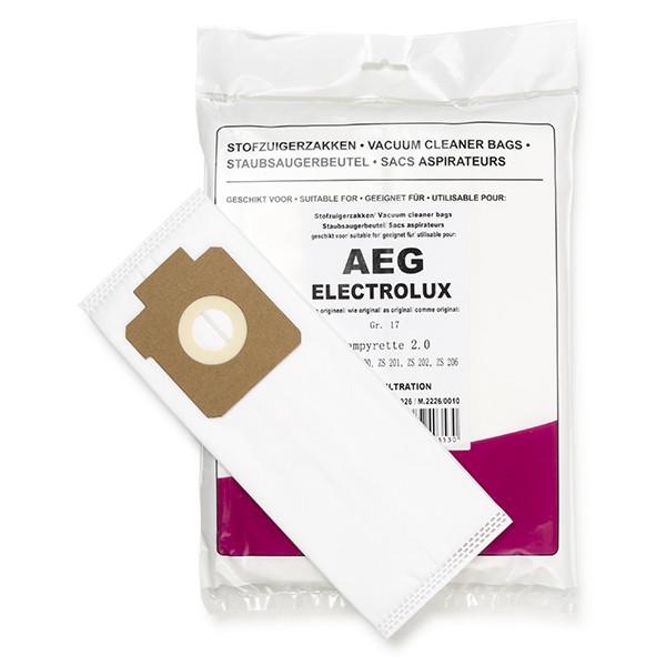 AEG/Electrolux microvezel stofzuigerzakken 10 zakken + 1 filter (123schoon huismerk)  SAE01023 - 1