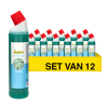 Aanbieding: 123schoon Huismerk Toiletreiniger Eucalyptus (12 stuks - 750ml) SDR06242 - 1