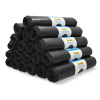 Aanbieding: 20 rollen Vuilniszakken 60 liter | 20 zakken per rol | LDPE | Grijs | 123schoon huismerk