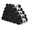 Aanbieding: 20x Vuilniszakken 60 liter| Trekband | 20 stuks | LDPE | Grijs | 123schoon