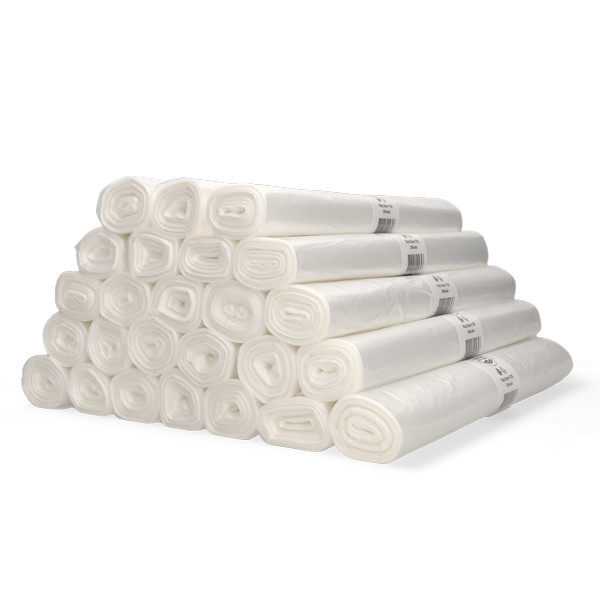 Aanbieding: 25x Vuilniszakken 120 liter | 20 stuks | HDPE | Transparant | 123schoon SDR07275 - 1