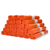 Aanbieding: 25x Vuilniszakken 70 liter | 20 stuks | HDPE | Oranje | 123schoon