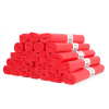Aanbieding: 25x Vuilniszakken 70 liter | 20 stuks | HDPE | Rood | 123schoon