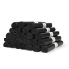 Aanbieding: 25x Vuilniszakken 70 liter | 20 stuks | HDPE | Zwart | 123schoon