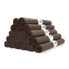 Aanbieding: 25x Vuilniszakken 77 liter |  20 stuks | HDPE | Bruin | 123schoon SDR07277 - 1