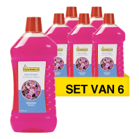 Aanbieding: 6x Allesreiniger Bloemen 1 liter (123schoon huismerk)  SDR06050