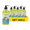 Aanbieding: 6x Handzeep appel 500 ml (123schoon huismerk)