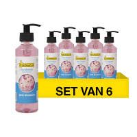 Aanbieding: 6x Handzeep pink blossom 250 ml (123schoon huismerk)  SDR06210