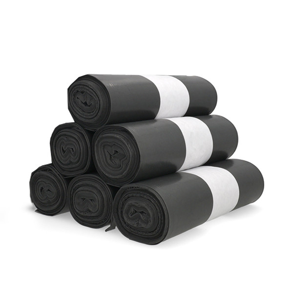 Aanbieding: 6x Vuilniszakken 110 liter | 15 stuks | LDPE | Grijs | 123schoon huismerk SDR09127 - 1