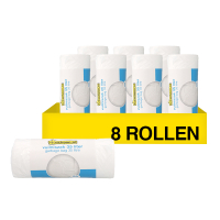 Aanbieding: 8x Vuilniszakken 35 liter | 50 stuks | HDPE | Wit | 123schoon huismerk SDR09134