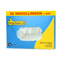 Aanbieding: Duster Navulling (25 stuks) | 123schoon huismerk  SDR00559