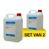 Hygienische zeep navulling voor dispenser 5 liter | 2 stuks (123schoon huismerk)