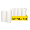 Aanbieding: Keukenrol 2-laags | 2 x 50 vel | 123schoon huismerk (10 rollen)