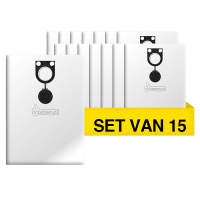 Aanbieding: Starmix FBV 25/35 microvezel stofzuigerzakken 15 zakken (123schoon huismerk)  SDR06122