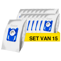 Aanbieding: Tornado S-Bag microvezel stofzuigerzakken 15 zakken (123schoon huismerk)  SDR06116